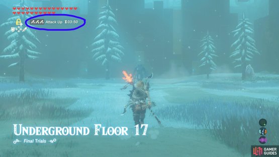 Note that the Attack buff won&rsquo;t stack with the Cold Resistance buff, so you&rsquo;ll have to work around it.