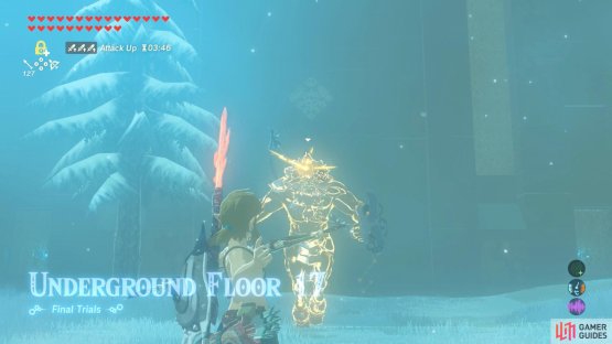 Apply Stasis on the Lynel to create a safe opening to attack.