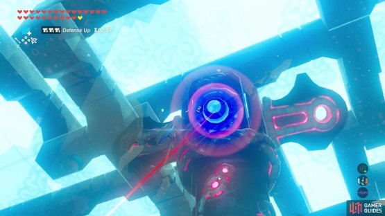 If you have leftover Ancient Arrows, shoot one at the Turret&rsquo;s eye.