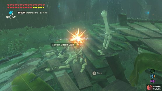 Blow them up using bombs or poke them with spears.