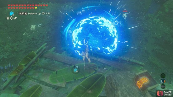 Use one bomb to knock off a Stalmoblin&rsquo;s head.