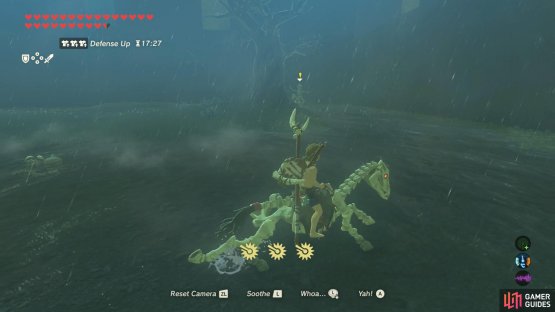 Ride towards any faraway Stalkoblin.