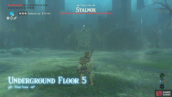This is the final wet and stormy floor.