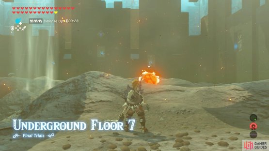 Swap out all your wooden equipment when you enter.