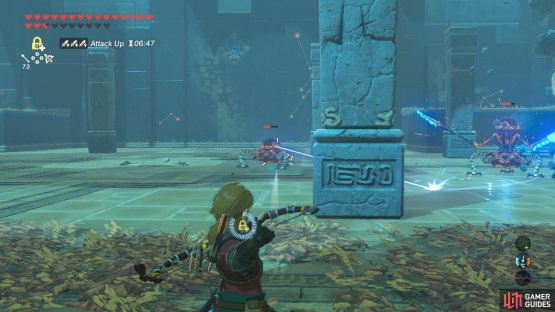 The sweeping laser can also damage the second scout&hellip;