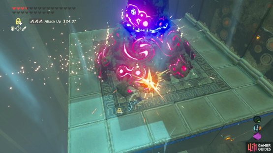 Then keep whacking it with the Lizal Forked Boomerang or another strong weapon.