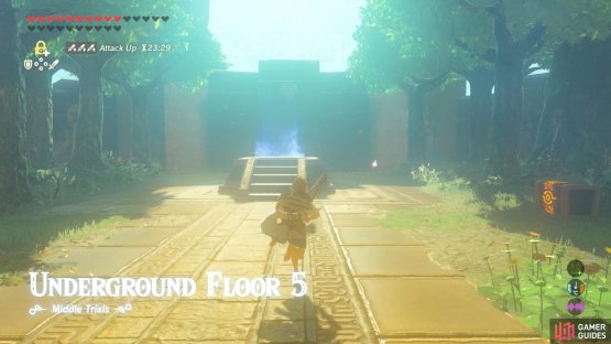 This is the first of two rest areas.