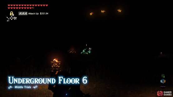 Begin by shooting the Electric Chuchu with an arrow.