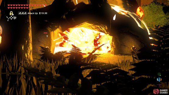 The subsequent explosions will take off a big chunk off their HP.