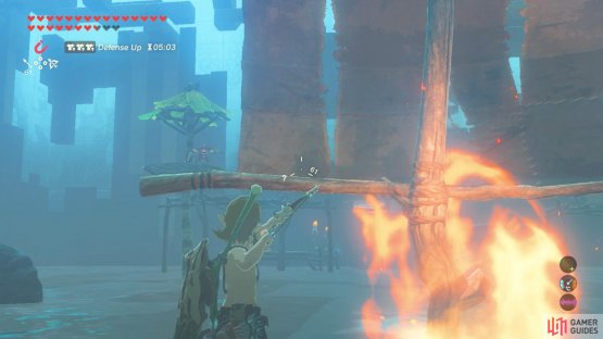 That way, you can focus on the two Bokoblin on your side, while ignoring the other two.
