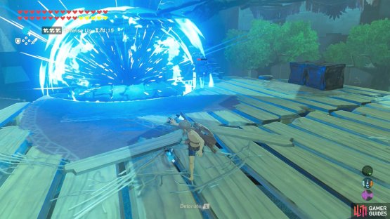 If you&rsquo;re in a hurry, you can fight them on the platforms. Just avoid blowing up the metal crates.
