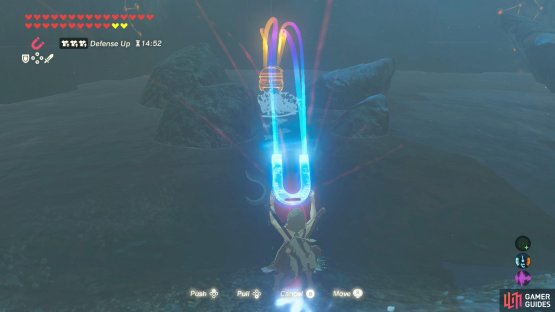 If you&rsquo;ve got time, use Magnesis to lift up the submerged chest.