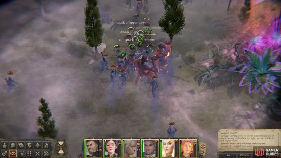 Help your ally fend off the barbarians to possibly secure their aid and reduce the Lantern King&rsquo;s curse.