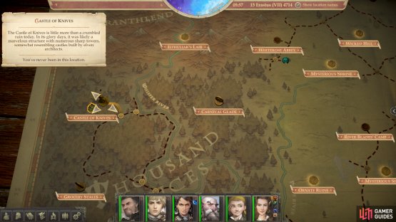 Travel to the Castle of Knives to fend off Nyrissa&rsquo;s invasion.