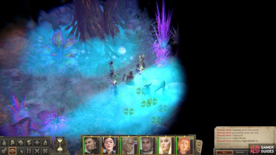 In the First World area covered by mist, the mist will teleport you to different areas depending on which direction you go.