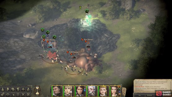 then finish them off in melee.