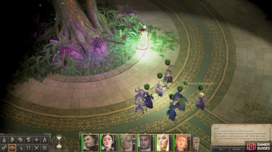 Despite ostensibly being the main antagonist of the game, Nyrissa can be bested by a simple Baleful Polymorph spell 