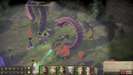 Whether you fight Faldrox or not, you&rsquo;ll have to put down the Purple Worms he was using as living siege engines