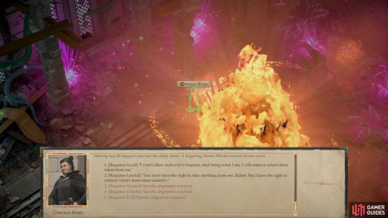 After defeating the Lantern King&rsquo;s third form you&rsquo;ll be confronted in a battle of words