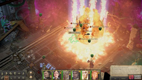 win or lose and you&rsquo;ll end up facing the Lantern King&rsquo;s true form, which deals fire and divine damage.