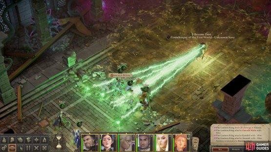 The Lantern King has a variety of potent, unique spell-like abilities he&rsquo;ll use against you