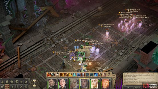 Against the Lantern King&rsquo;s second form you can deploy debilitating spells like Phantasmal Web to dispatch his minions