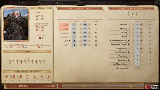 Be sure to level up this new addition before starting the fight with Tartuccio&rsquo;s mercenaries!