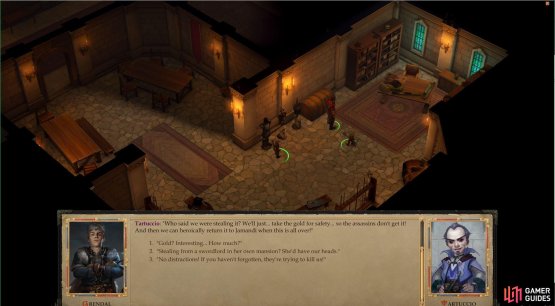 Tartuccio will also encourage you to nab the guard&rsquo;s wages