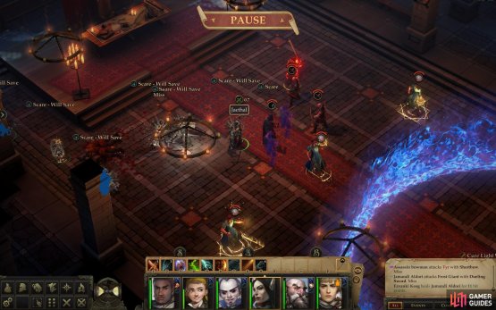 Unfortunately, this delay will allow the Assassin Leader to cast Scare, but if his melee goons are dead, the spell&rsquo;s effects should be limited