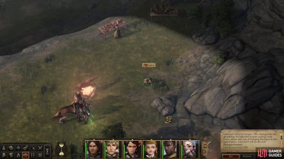 You&rsquo;ll find Ntavi and Elina preparing the feast at the southeast of the map.