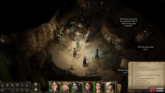 Grab a Token of the Dryad hidden under some rocks nearby.