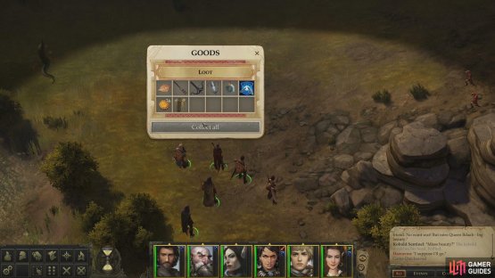 then loot the corpse they guarded.