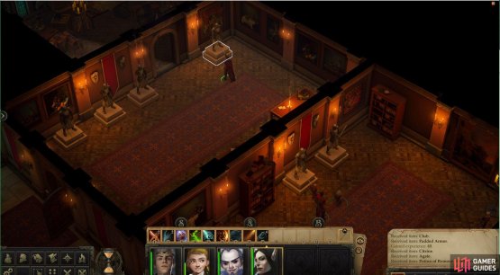 Interact with the statues in the correct order (1-2-6)