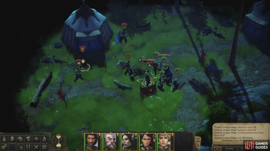 Rushing the stronger western section of the camp will be more difficult