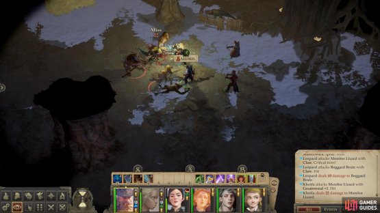 Defeat a batch of Boggards in the cavern
