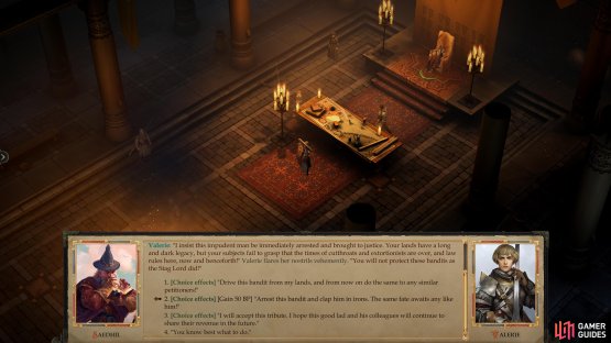 If any of your Kingdom Stats hit 20 points, you&rsquo;ll get a rank up choice for the relevant advisor.