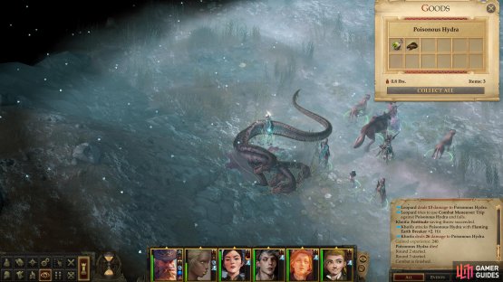 Defeat the beast and claim a head as a trophy.