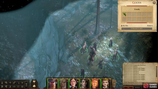 Either way, search a hill to the east to score a &ldquo;Token of the Dryad&rdquo;.