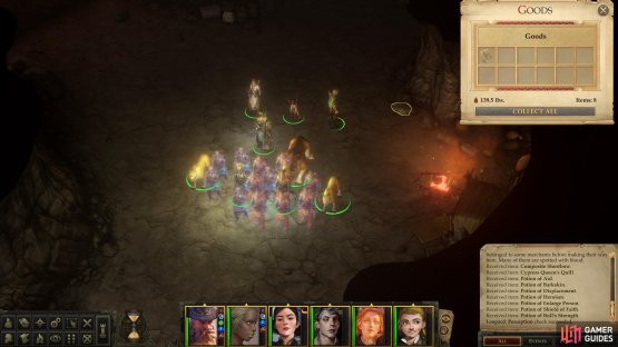 Search the entrance of the cave for some notes,