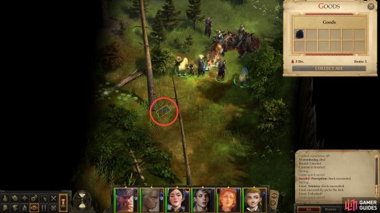 then search a chest to find a &ldquo;Cloak of Shadows&rdquo;.