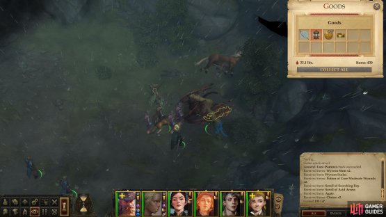 Loot a corpse to find the Lucky Longbow,