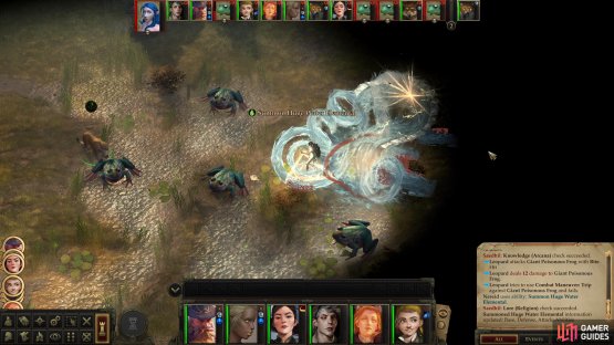 Reaching Ivar means dealing with the local wildlife - including two Nereids and their pets and summons.