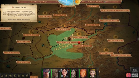 and you&rsquo;ll discover the &ldquo;Silverstep Grove&rdquo; area.