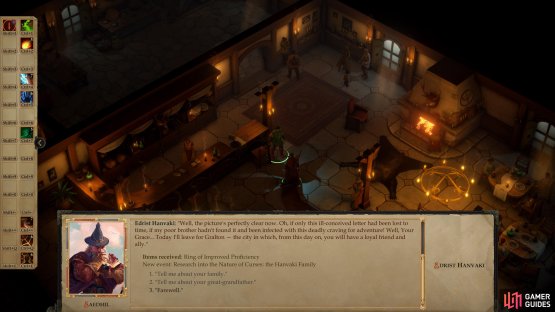 Give the letter to Edrist to complete the quest.