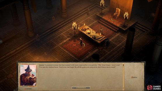 Later, a woman named Jenna will ask you to search for her missing son, starting the quest &ldquo;Lost Child&rdquo;.