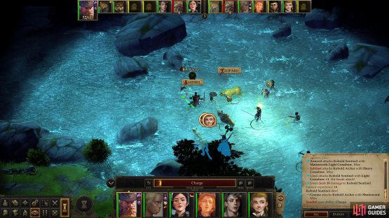 Defeat the Kobolds in the river,