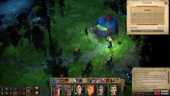 then loot the sacked Gnome camp.