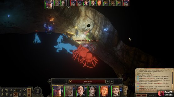 Bait and bottleneck some spiders,