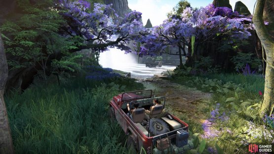Find Ganesh&rsquo;s ruin beyond the waterfall