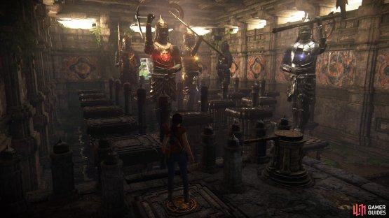The final puzzle room